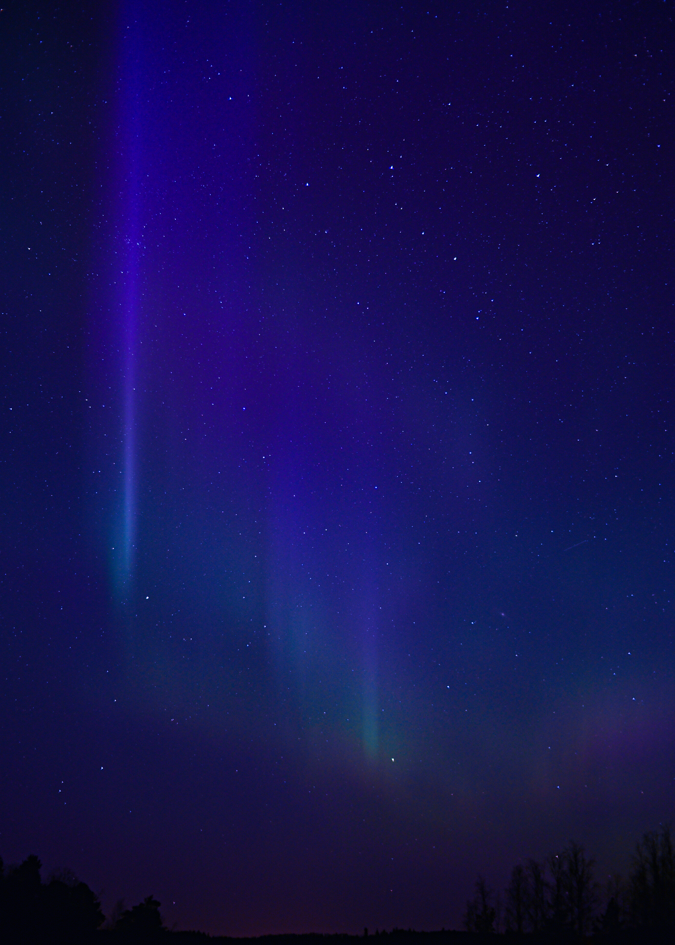 Blue Northern Lights
